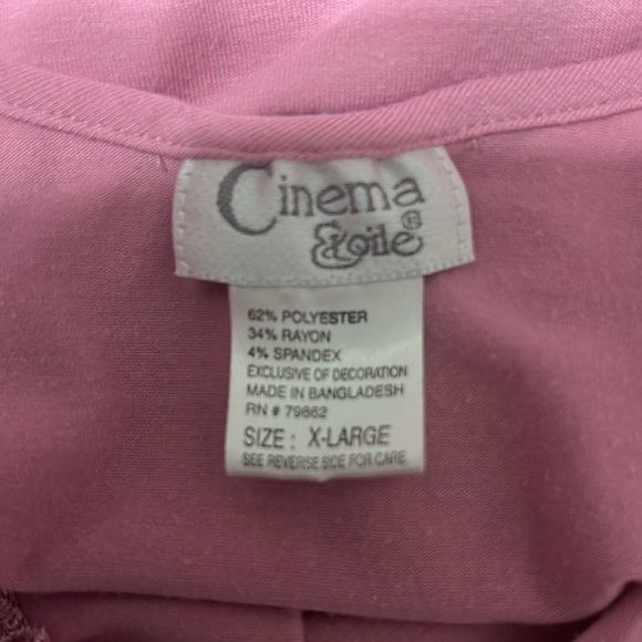 CINEMA EAOILE LADYS PAJAMA GOWN, SIZE XL WORN ONLY ONCE IN GREAT CONDITION. - Picture 12 of 12